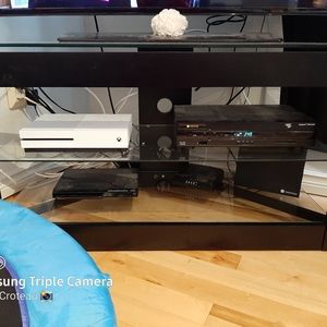 Glass Tv Stand